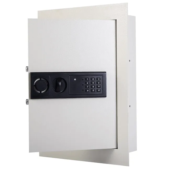 Heavy Duty Digital Recessed Wall Safe, Fireproof, Hidden, 0.8CF Storage
