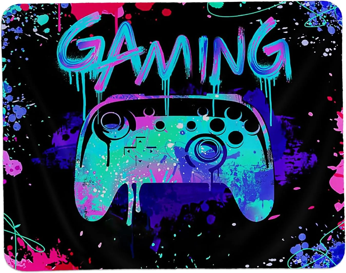 hold fizz Gaming Mouse Pad, Gamer Mouse Pads for Desk, Gaming Desk Accessories, Gaming Room Decor for Boys, Computer Mouse Pad Boys Room Decor, Square Mouse Pad 9.5x7.9 Inch
