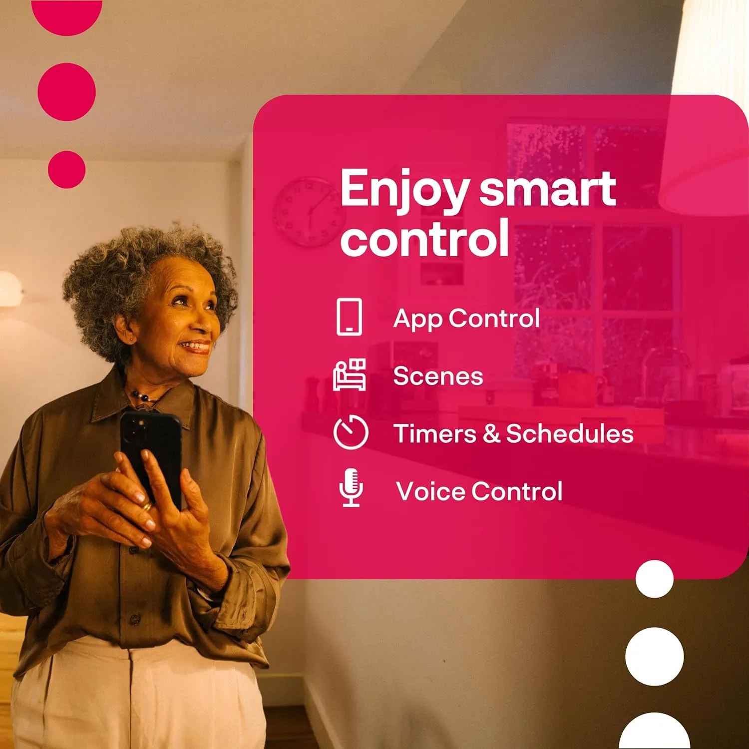 innr Smart Light Bulbs, A19 Zigbee, Works with Philips Hue* and Alexa (Bridge Required), White and Color, RGB, Dimmable Color Changing Light Bulb, E26 LED Bulb 60 Watt, 806lm, 2-Pack