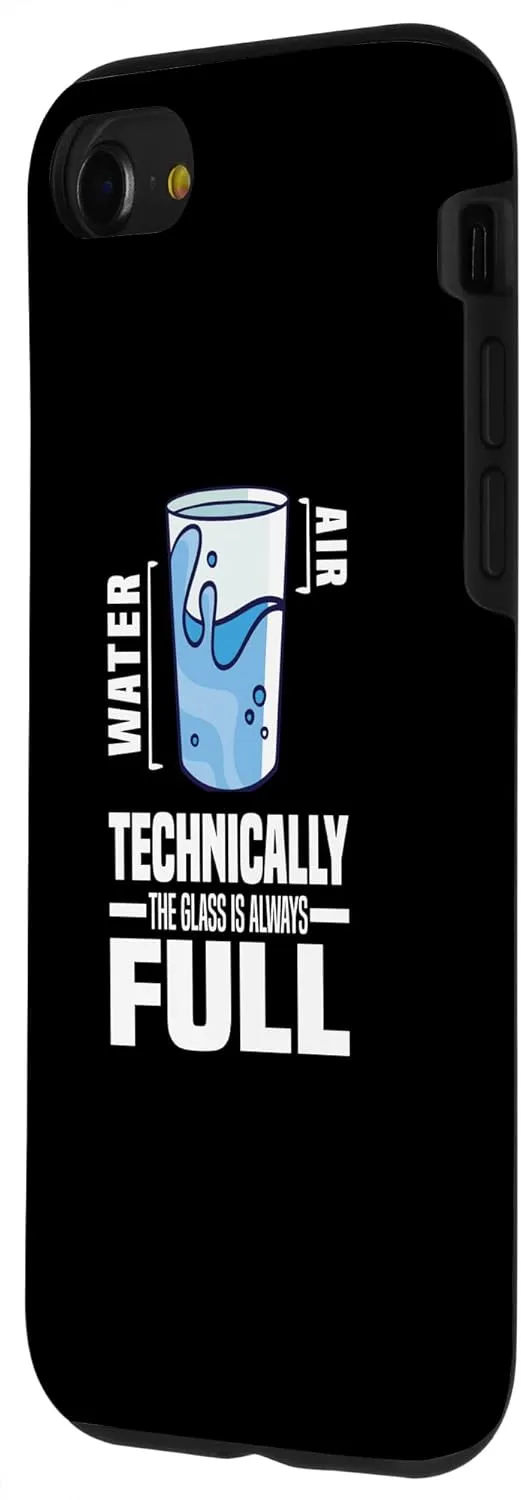 iPhone SE (2020) / 7 / 8 Technically The Glass Is Always Full - Chemistry Case