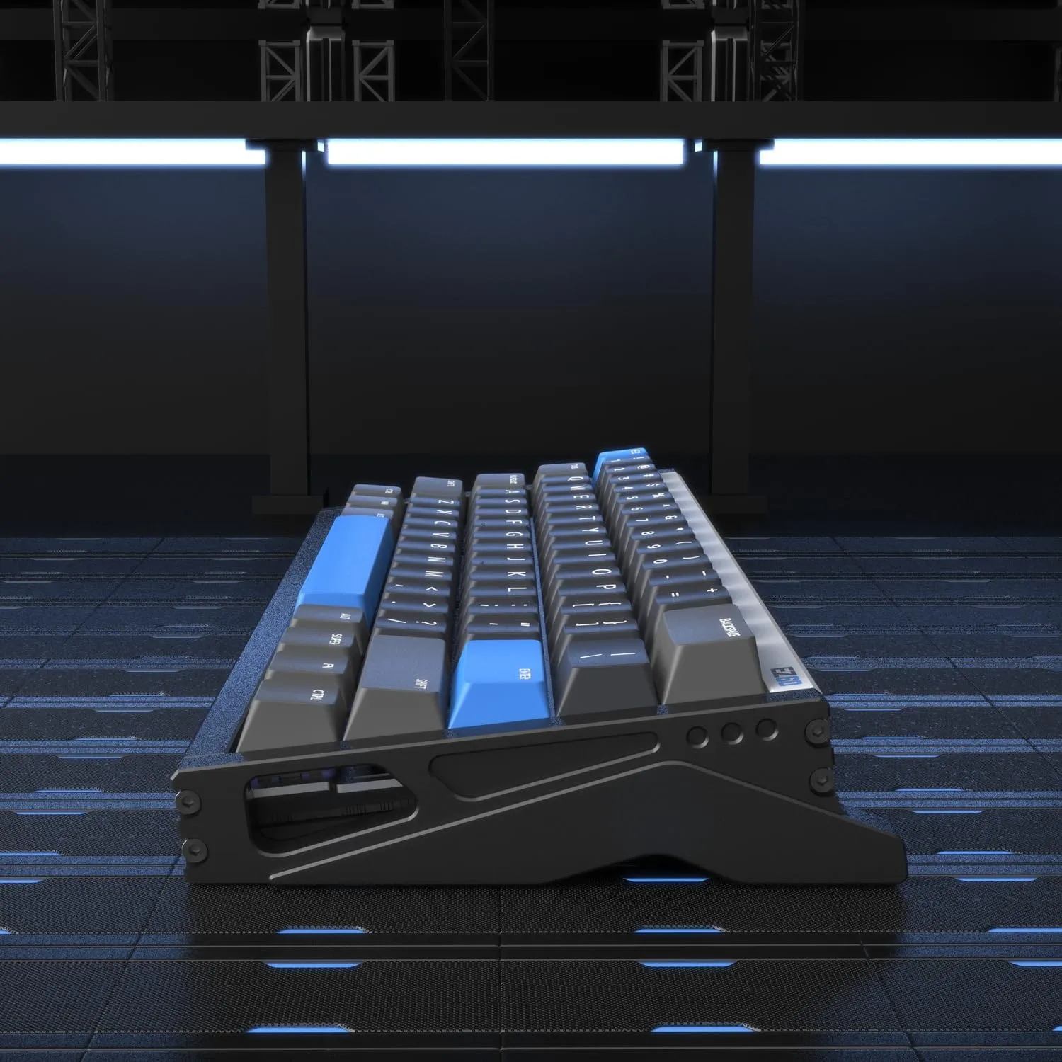 IQUNIX EZ60 Gaming Keyboard, 60% RGB Mechanical Keyboard, 61 Keys with Magnetic Jade Switches, Rapid Trigger, Adjustable Actuation, Double Shot PBT Keycaps, for Win/Mac Laptop PC