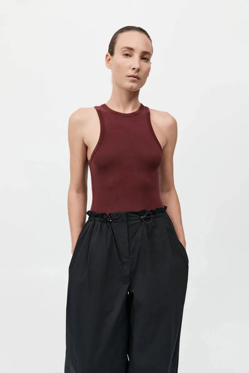 Jersey Tank in Currant