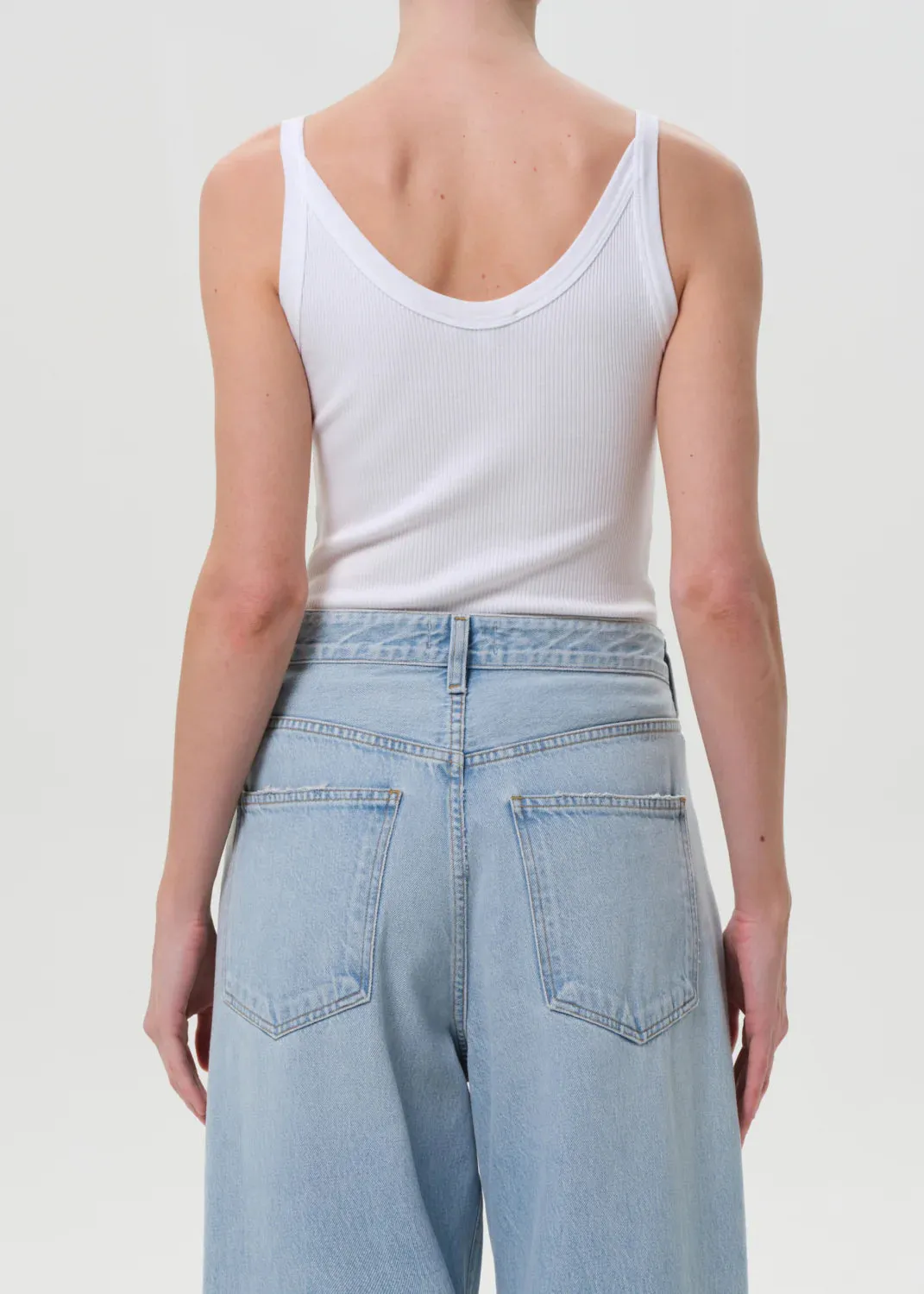 Jordan Tank in White