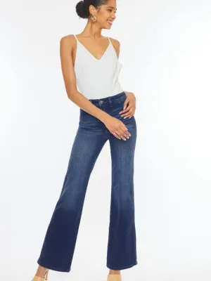 Kancan USA Love My Flare High Rise Slim Flare Jeans