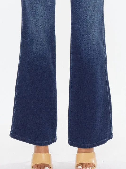 Kancan USA Love My Flare High Rise Slim Flare Jeans