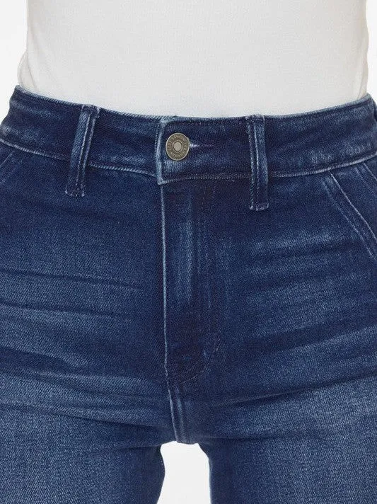 Kancan USA Love My Flare High Rise Slim Flare Jeans