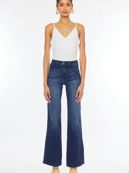 Kancan USA Love My Flare High Rise Slim Flare Jeans