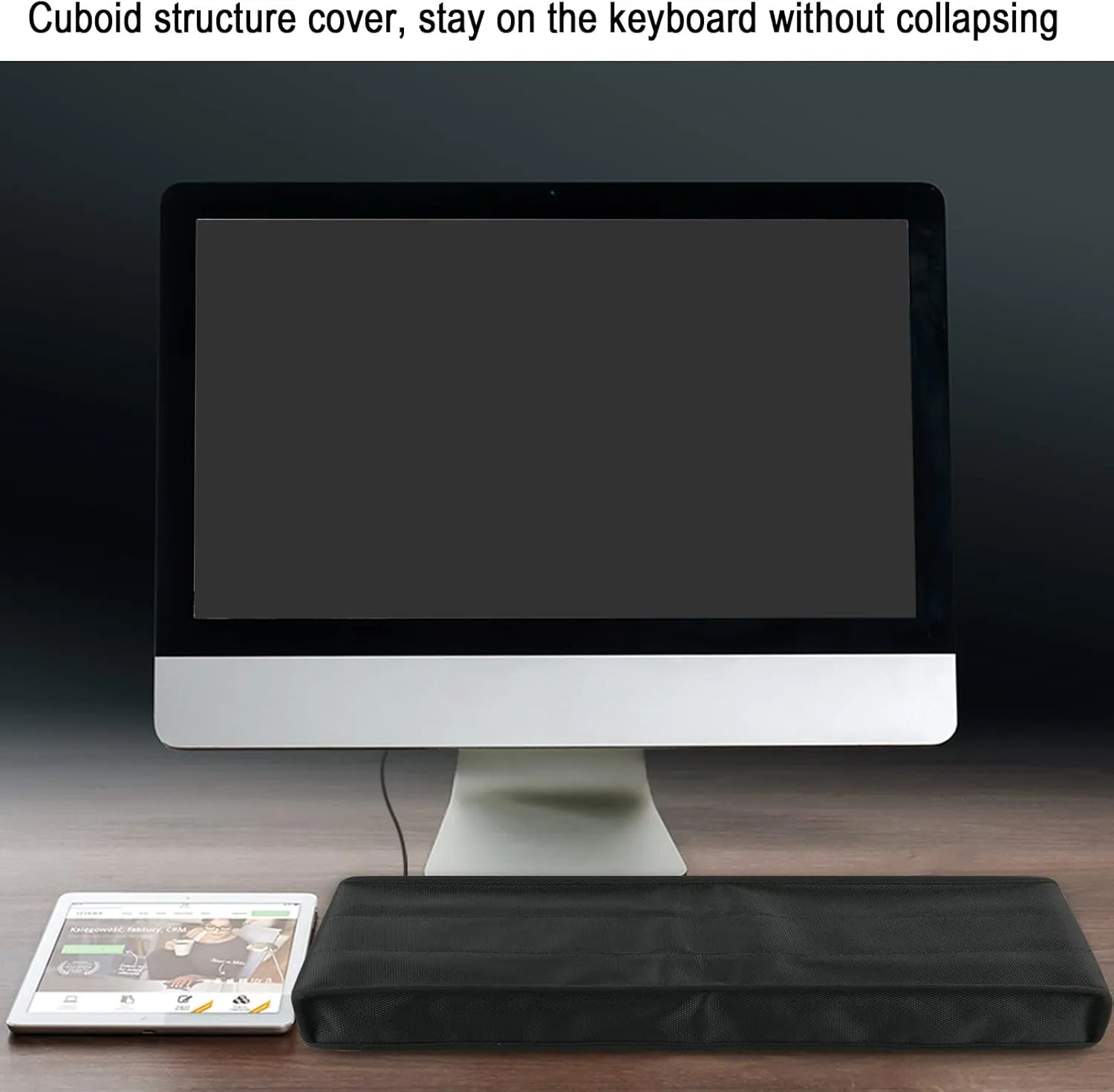 Keyboard Dust Cover, Covers Mechanical and Large Size Gaming Keyboards - 1680D Nylon Anti-dust and Waterproof Keyboard Protector Cover Case (18.9 x 8.9 x 2.2 Inch, XL)
