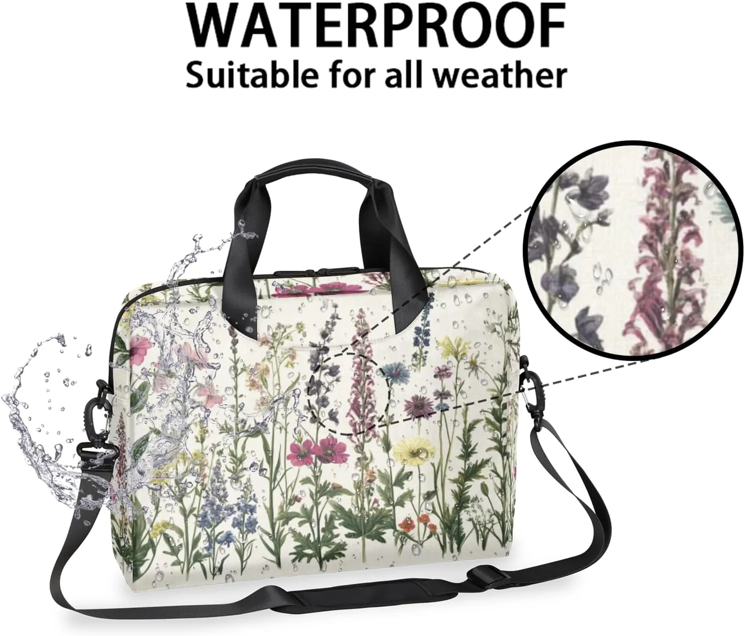 Laptop Bag for 14 15 15.6 Inch Waterproof Laptop Sleeve Case Computer Bag
