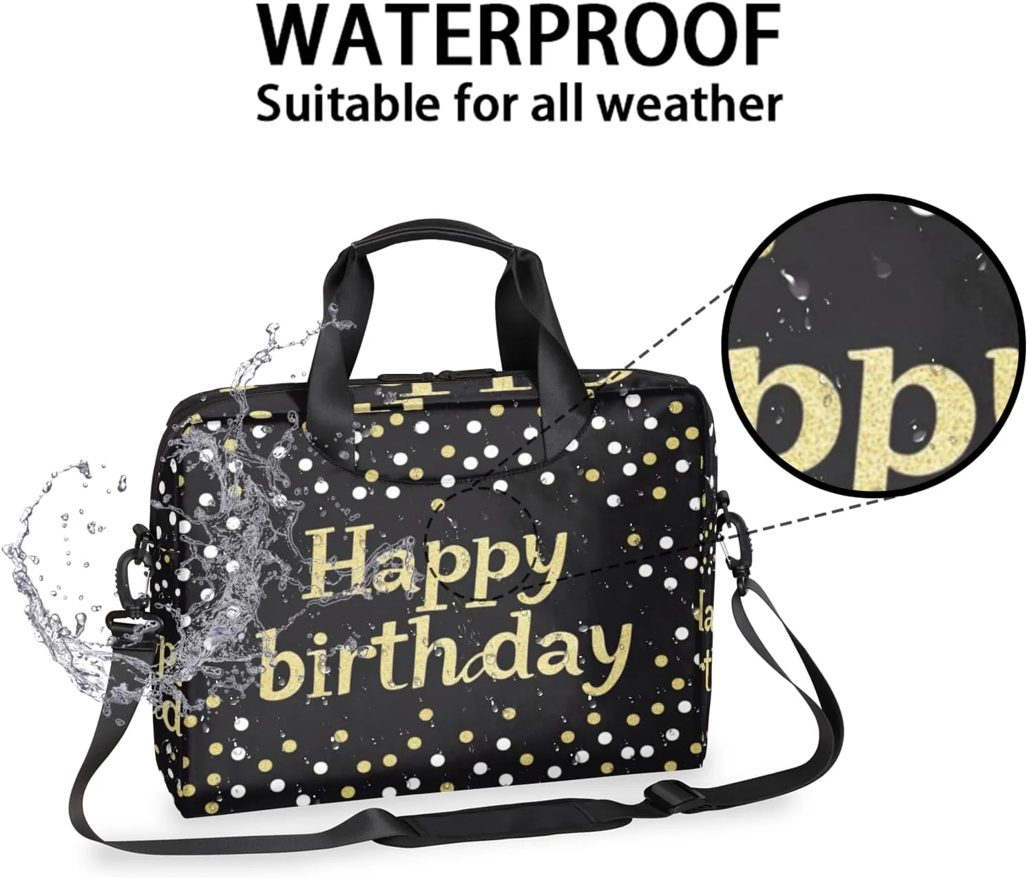 Laptop Bag for 14 15 15.6 Inch Waterproof Laptop Sleeve Case Computer Bag