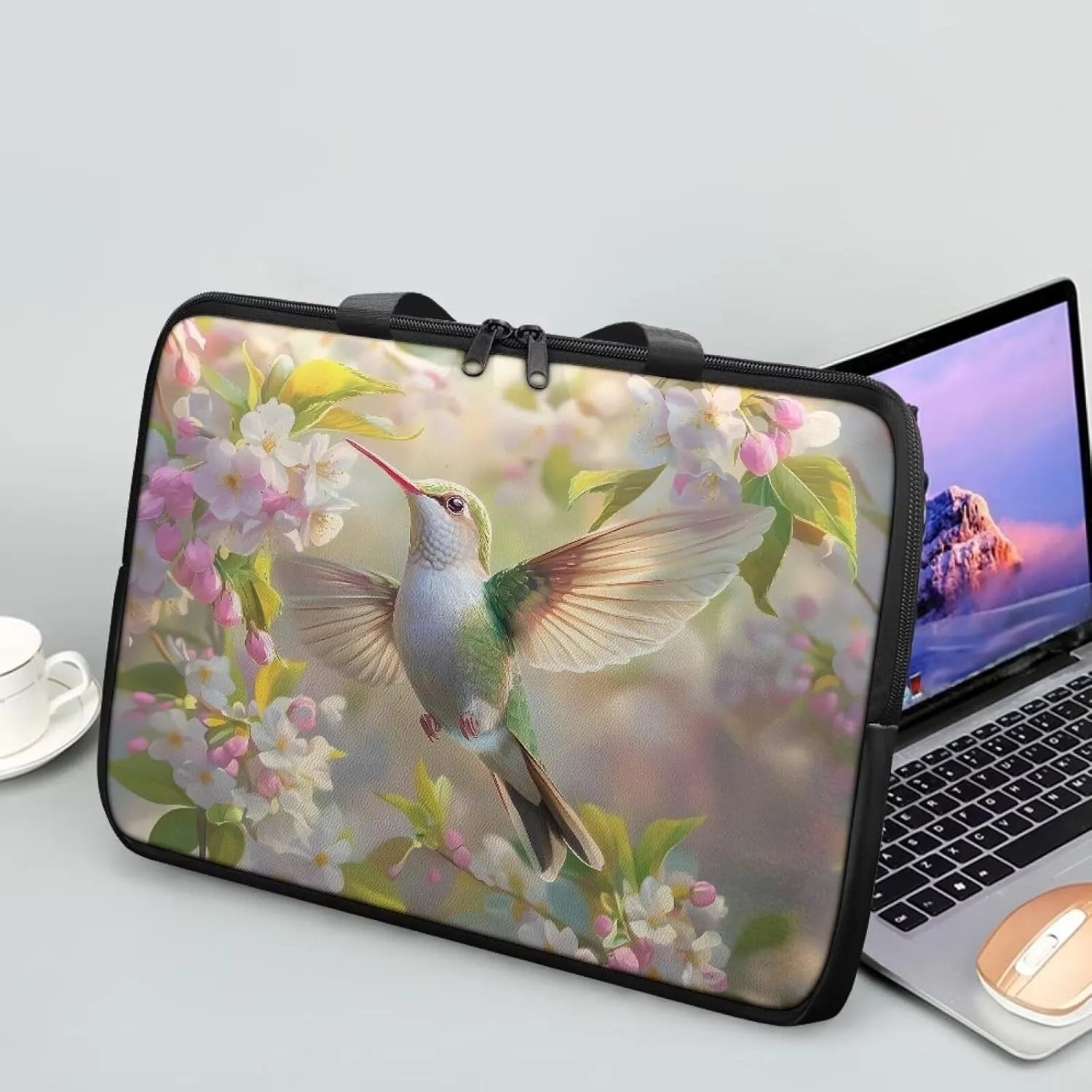 Laptop Bag for Women Men 10-17 Inch Waterproof Pu Leather Laptop Briefcase Handbag Portable Work Computer Tote Bag