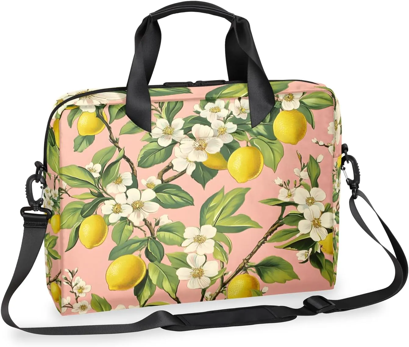 Lemon Tree Laptop Bag for 14 15 15.6 Inch, Waterproof Laptop Sleeve Case Computer Cover Carrying Bag Travel Work Briefcase Shoulder Bags