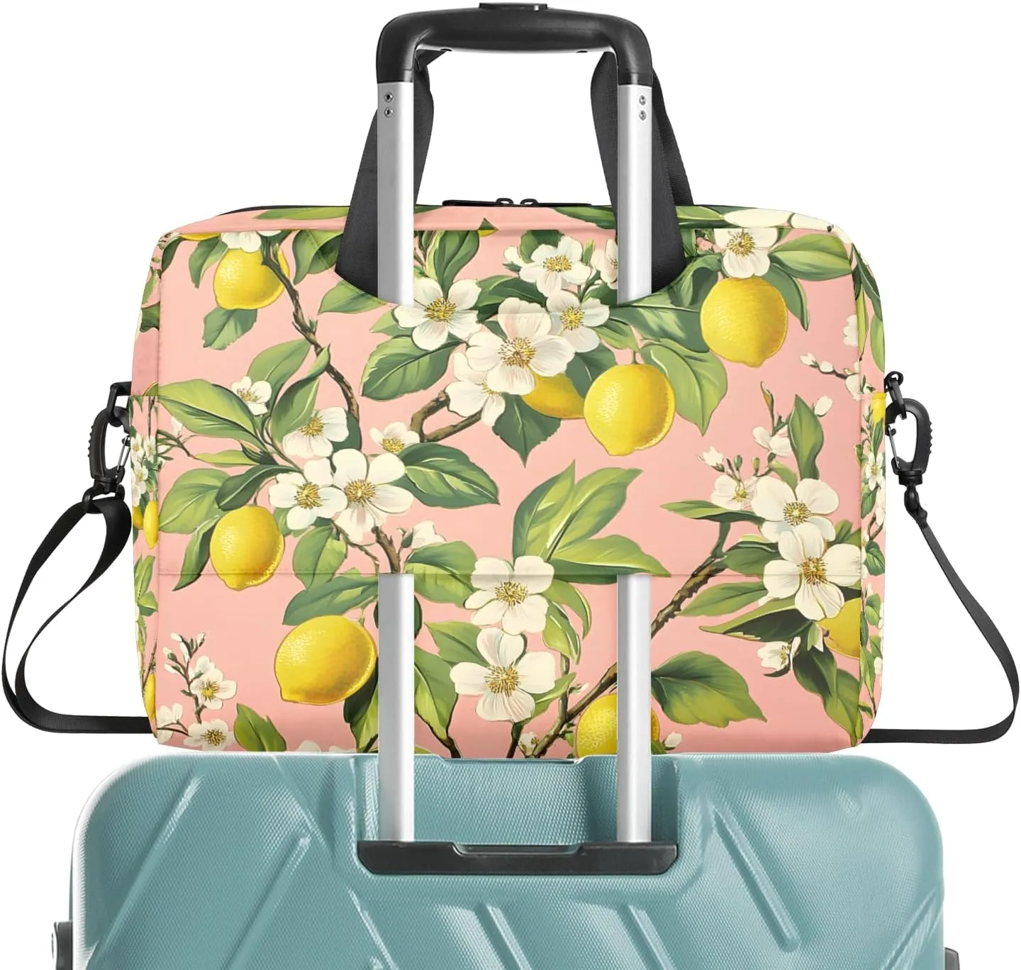 Lemon Tree Laptop Bag for 14 15 15.6 Inch, Waterproof Laptop Sleeve Case Computer Cover Carrying Bag Travel Work Briefcase Shoulder Bags