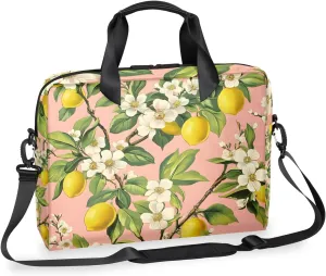 Lemon Tree Laptop Bag for 14 15 15.6 Inch, Waterproof Laptop Sleeve Case Computer Cover Carrying Bag Travel Work Briefcase Shoulder Bags