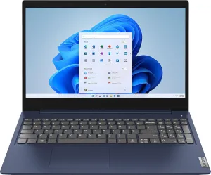 Lenovo IdeaPad 3 15.6" HD Touchscreen Slim and Light Laptop, Intel Core i3-10110U Processor, 8GB Memory, 256GB SSD, HDMI, Webcam, WiFi, Bluetooth, Windows 10 S, Abyss Blue, IFT 32GB USB Drive