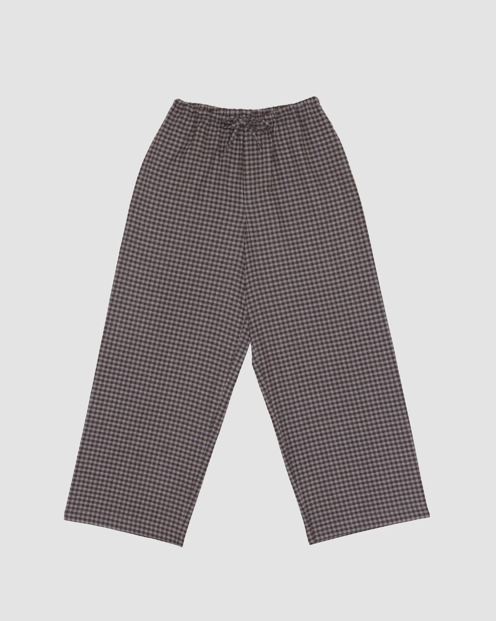 Limber Pants - Organic Cotton - Brown Grey Flannel