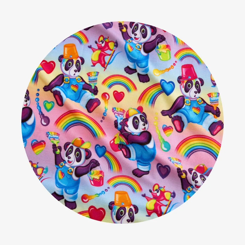Lisa Frank® Panda Painter Ruffled Twirl Dress