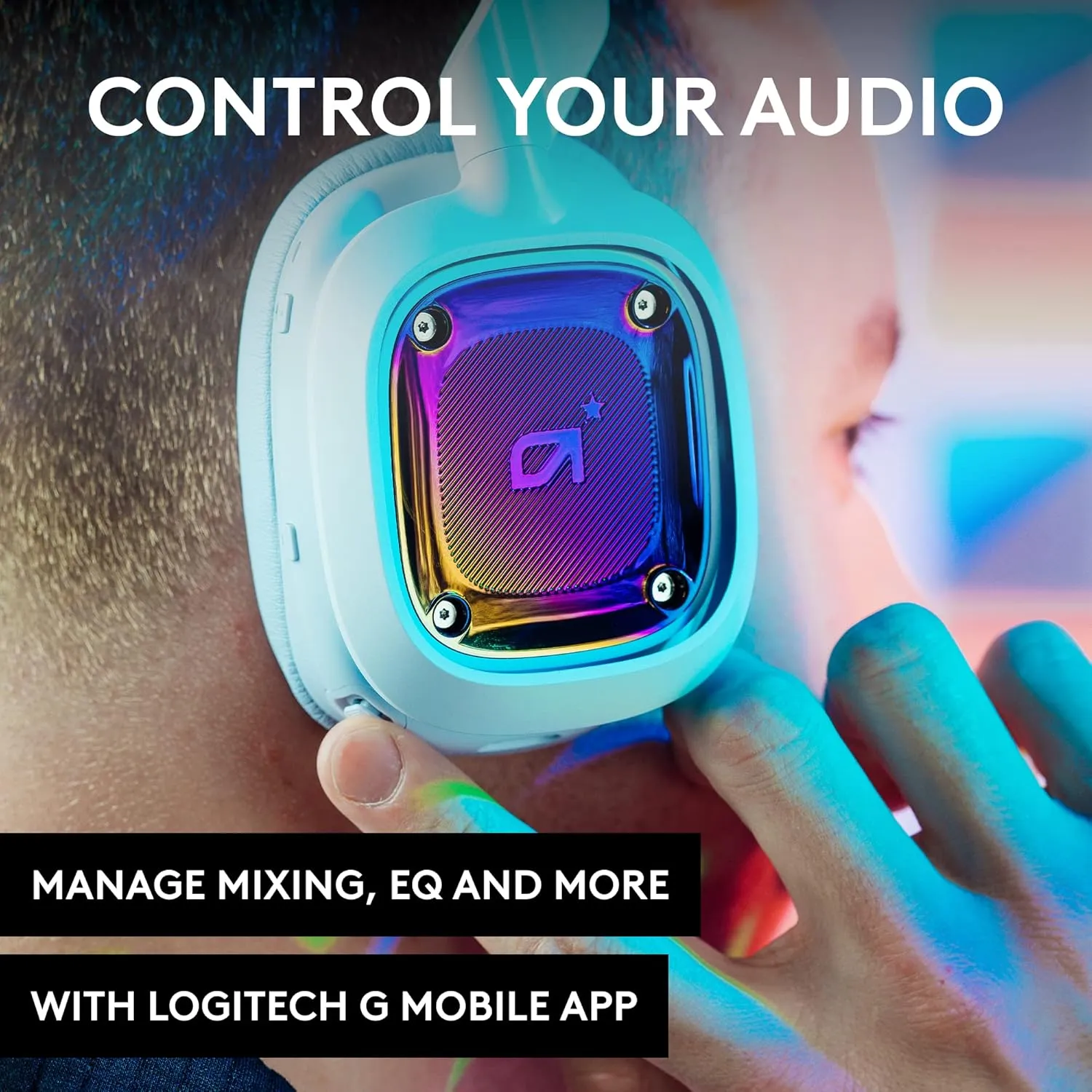Logitech G Astro A30 LIGHTSPEED Wireless Gaming Headset - Bluetooth, Dolby Atmos/3D Audio Compatible, Detachable Boom, 27hr battery, for PS5, PS4, Nintendo Switch, PC, Android