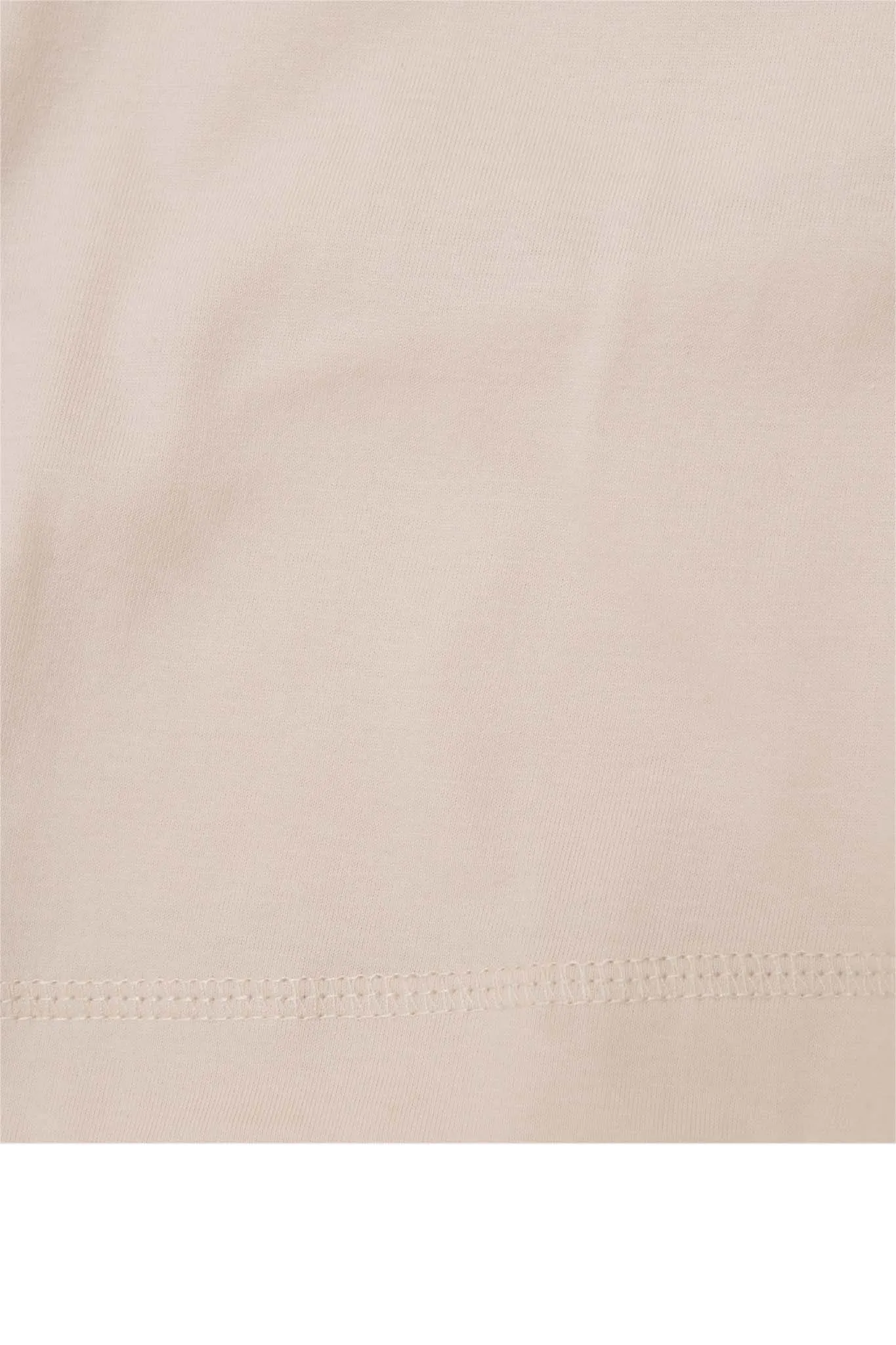 M'$ PAISLEY PATCHWORK MILITIA MOCK NECK TEE IN OAT