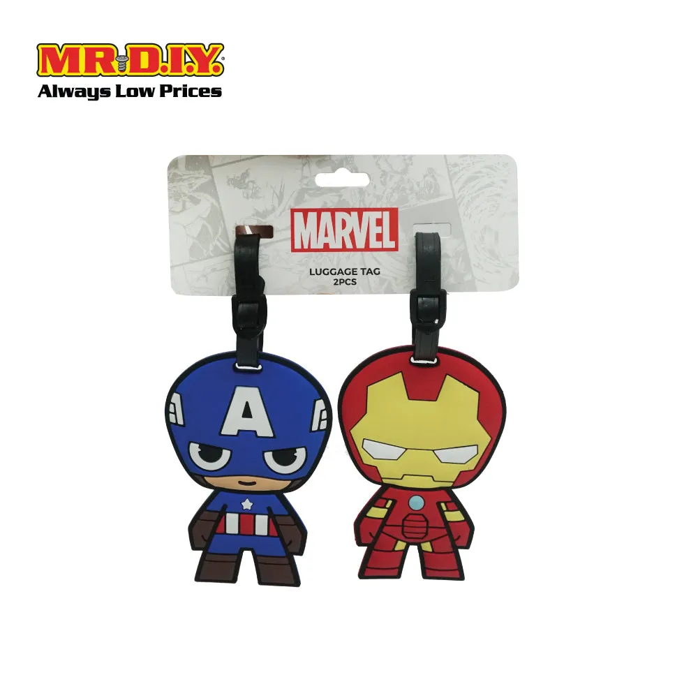 MARVEL Luggage Tag (2pcs) - Iron Man & Captain America