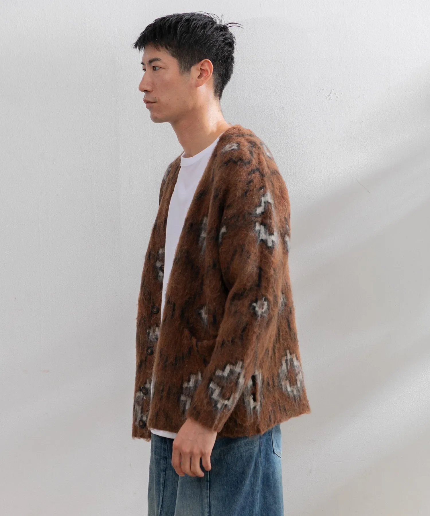 【MEN】モロッカンニットカーディガン