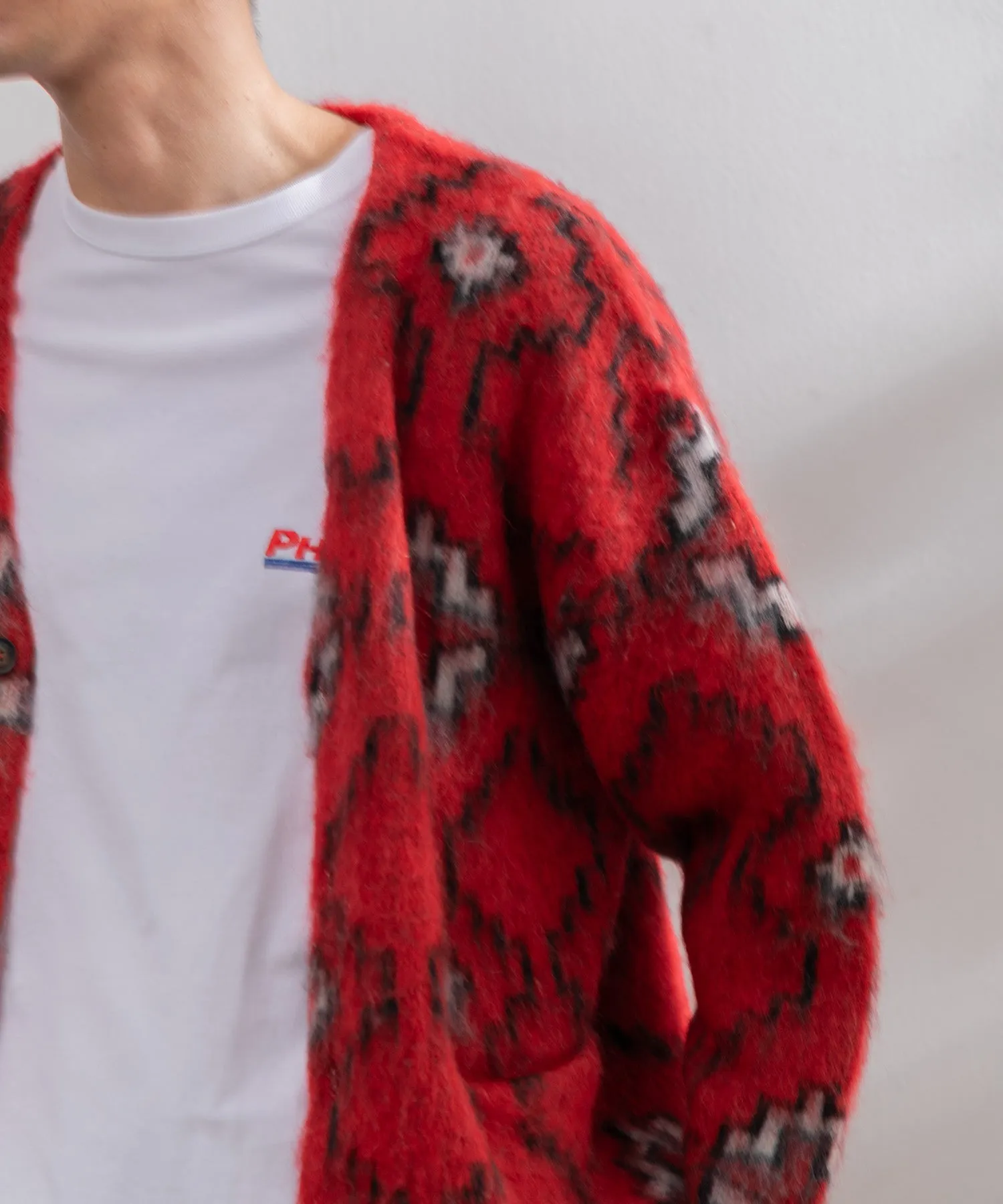 【MEN】モロッカンニットカーディガン