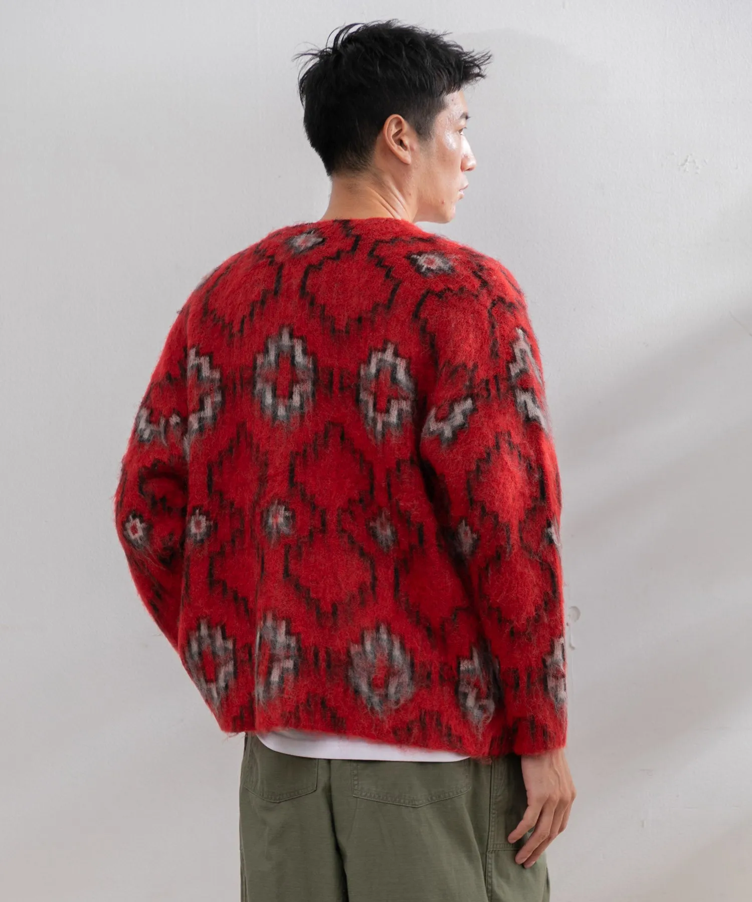 【MEN】モロッカンニットカーディガン