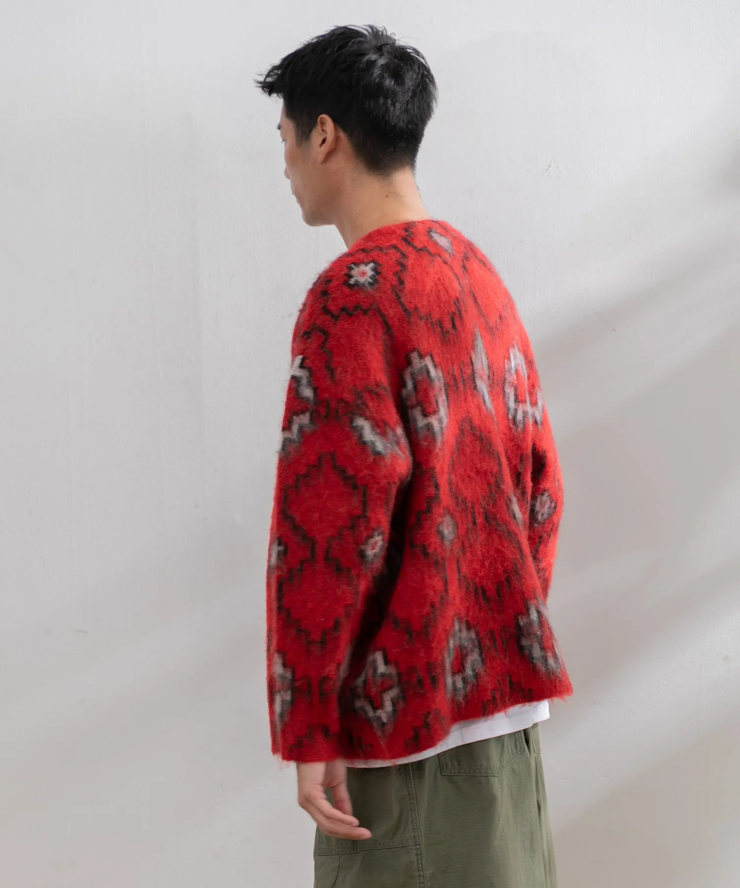 【MEN】モロッカンニットカーディガン