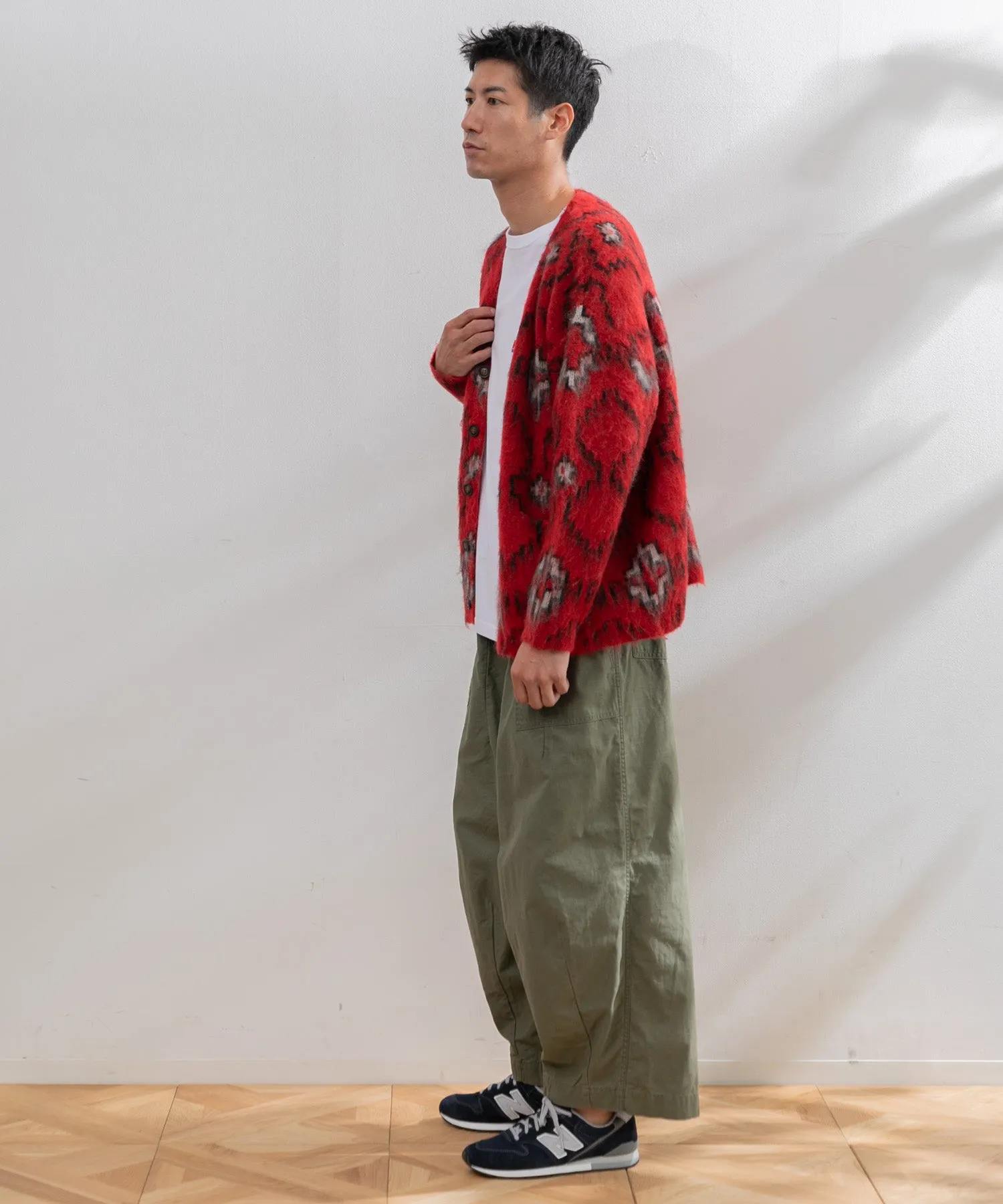 【MEN】モロッカンニットカーディガン