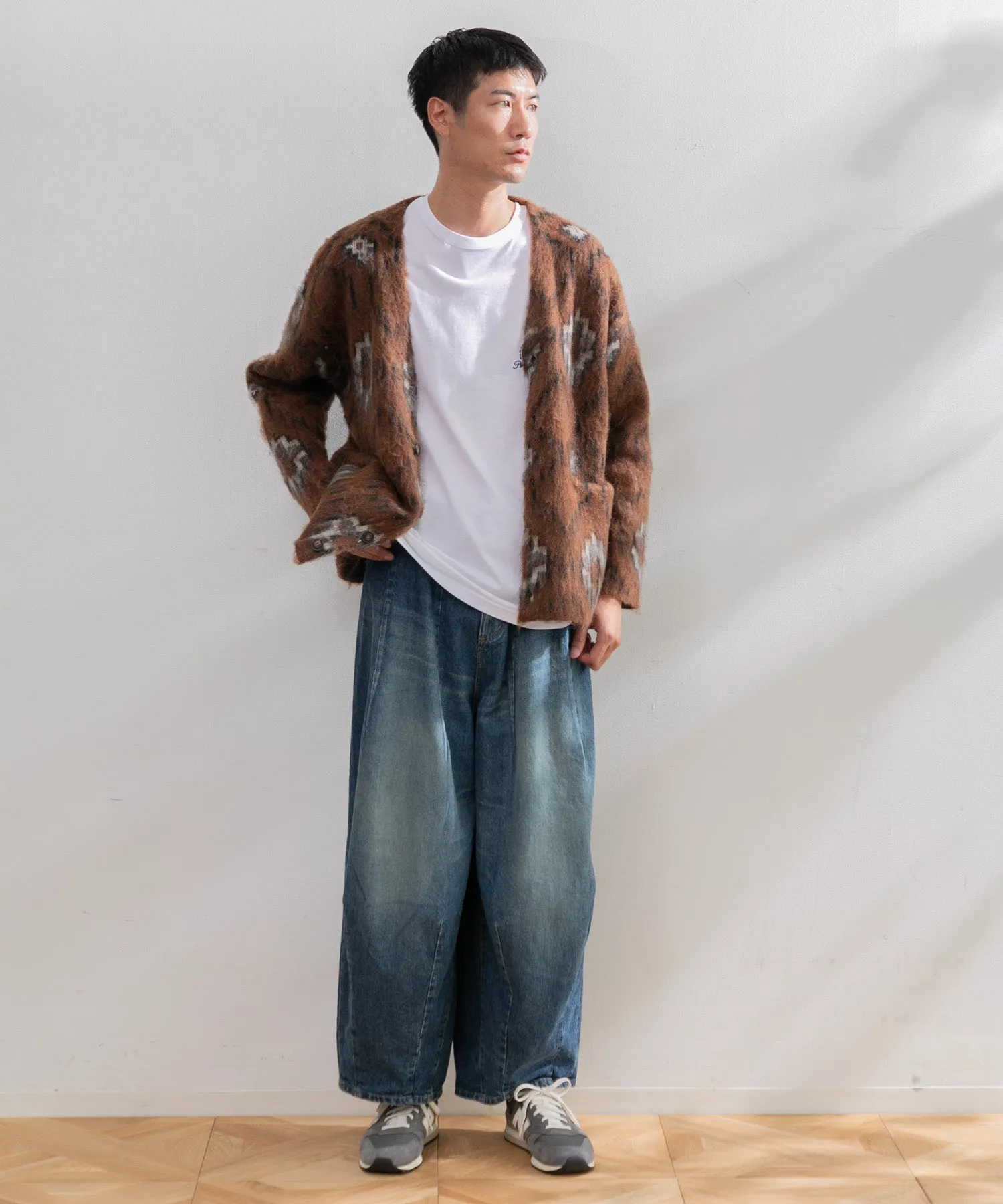 【MEN】モロッカンニットカーディガン