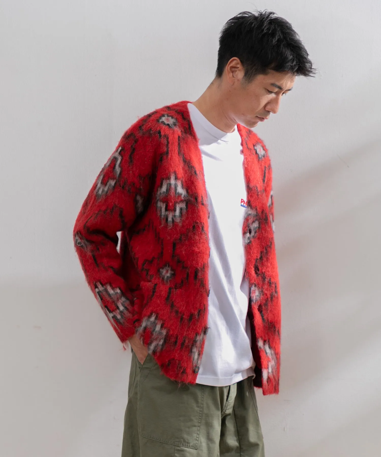 【MEN】モロッカンニットカーディガン
