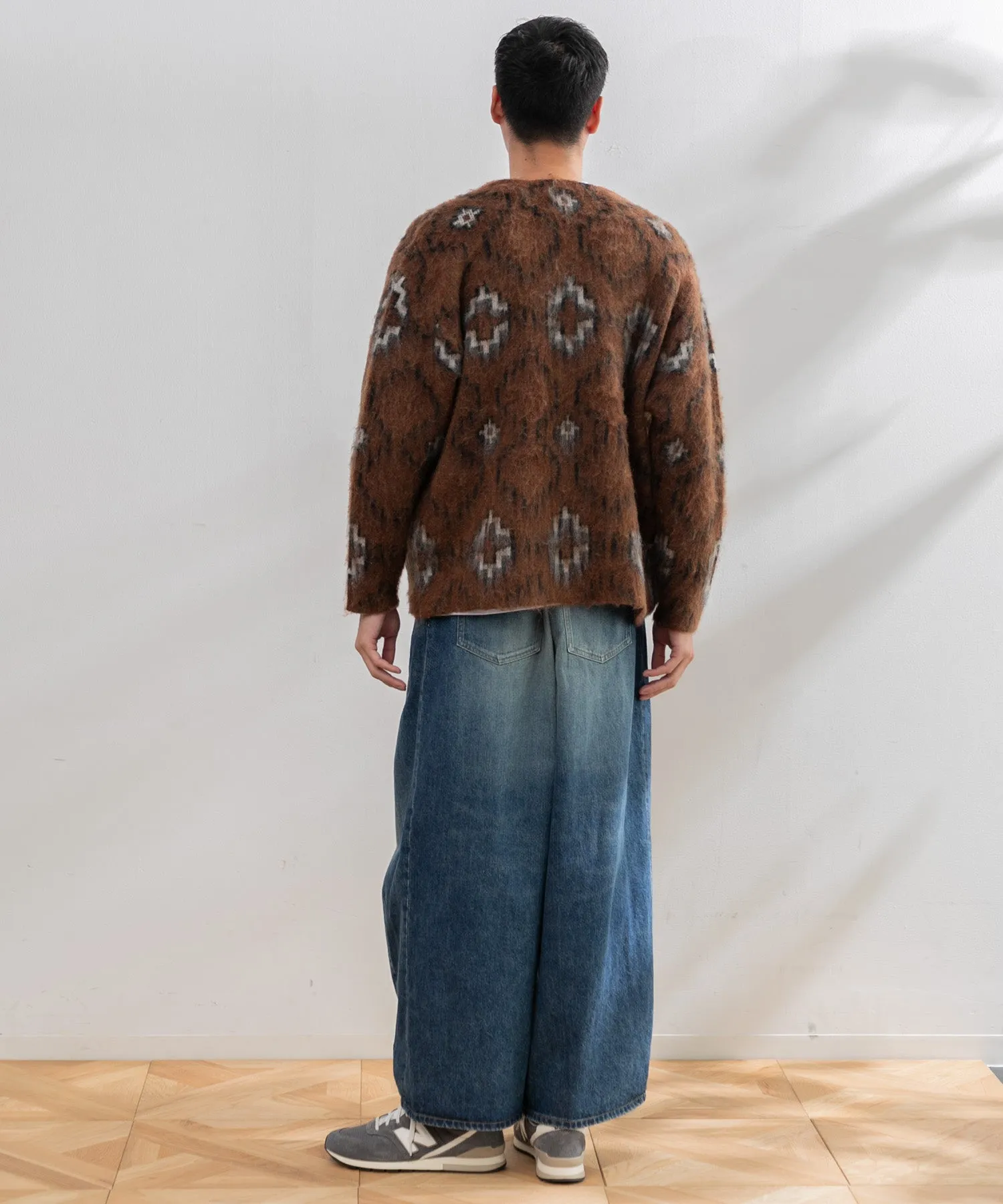 【MEN】モロッカンニットカーディガン