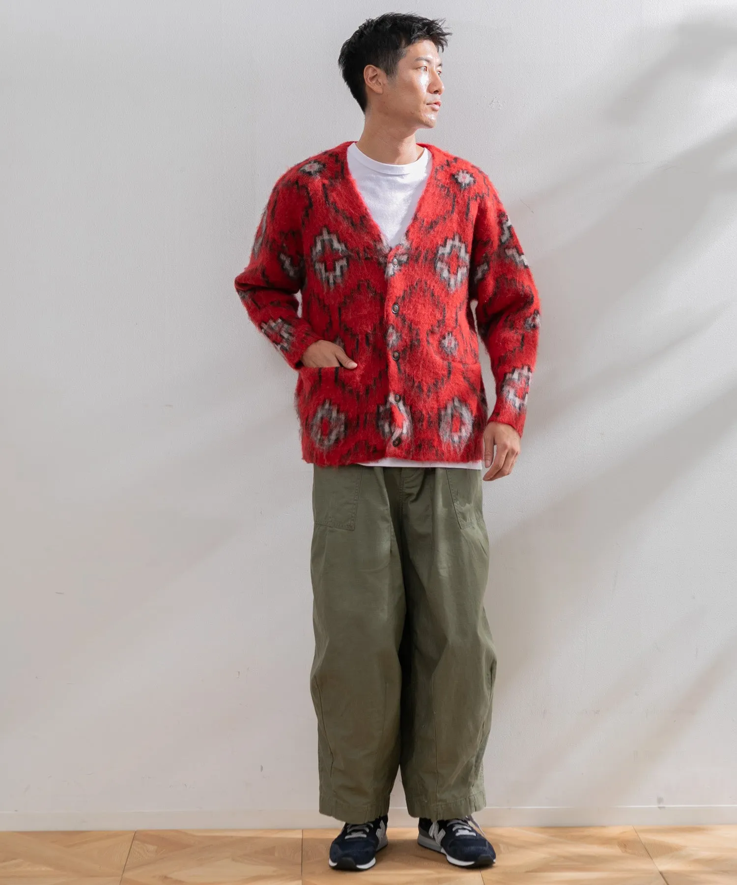 【MEN】モロッカンニットカーディガン