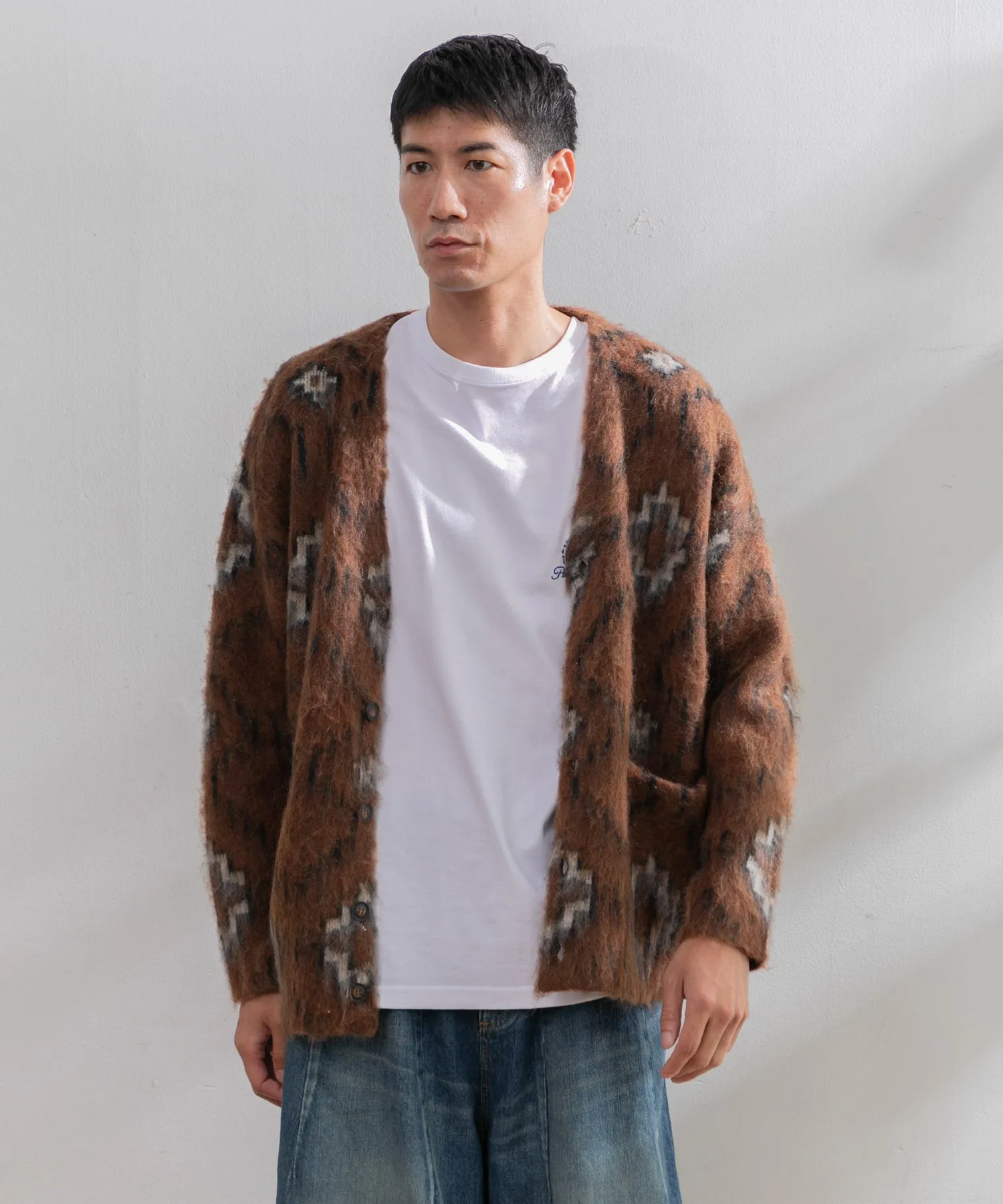 【MEN】モロッカンニットカーディガン