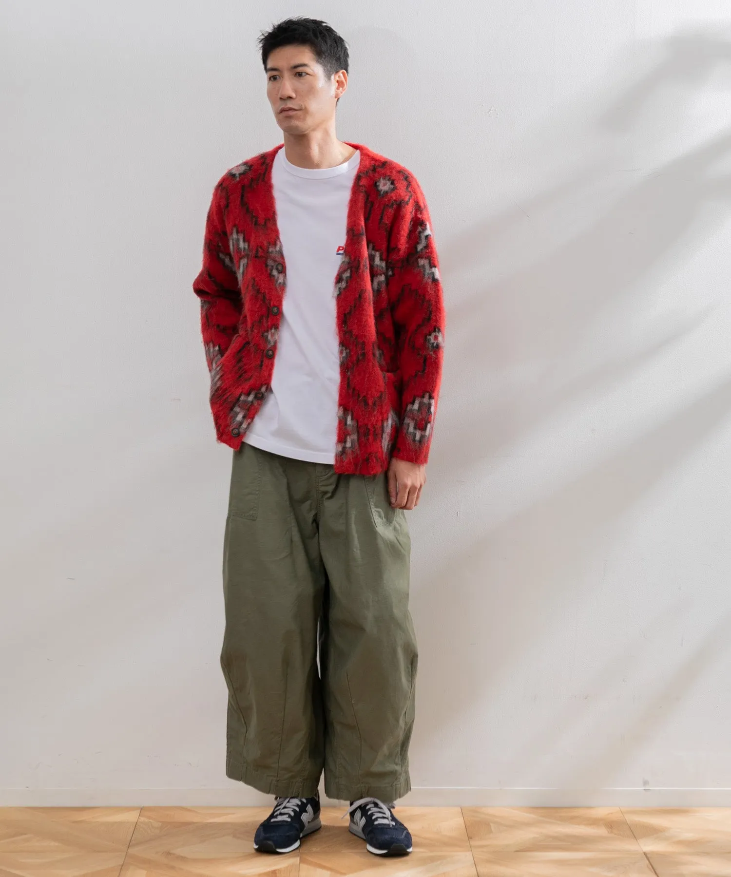 【MEN】モロッカンニットカーディガン