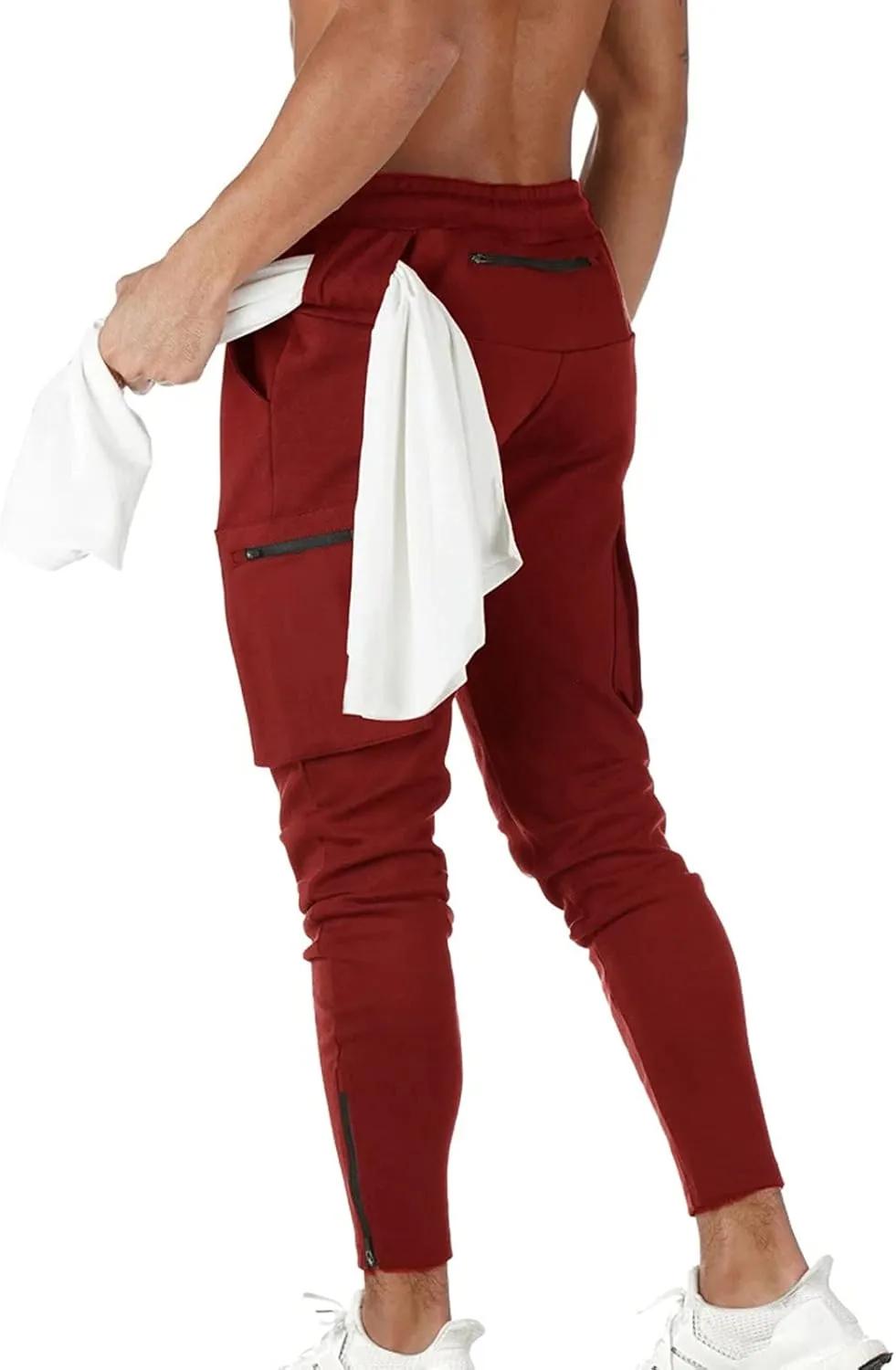 Mens Hiking Outdoor Recreation Pants Workout Pants Mens Fashion Joggers Sports Pants Athletic Workout Trousers Casual