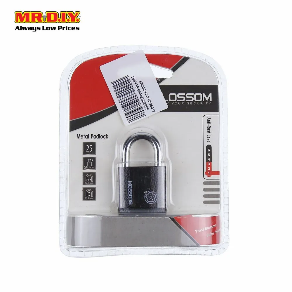 (MR.DIY) BLOSSOM Digit Code PadLock (32.1mm)