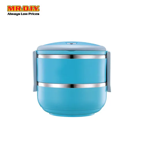 (MR.DIY) Premium Stainless Steel Double Layer Lunch Box