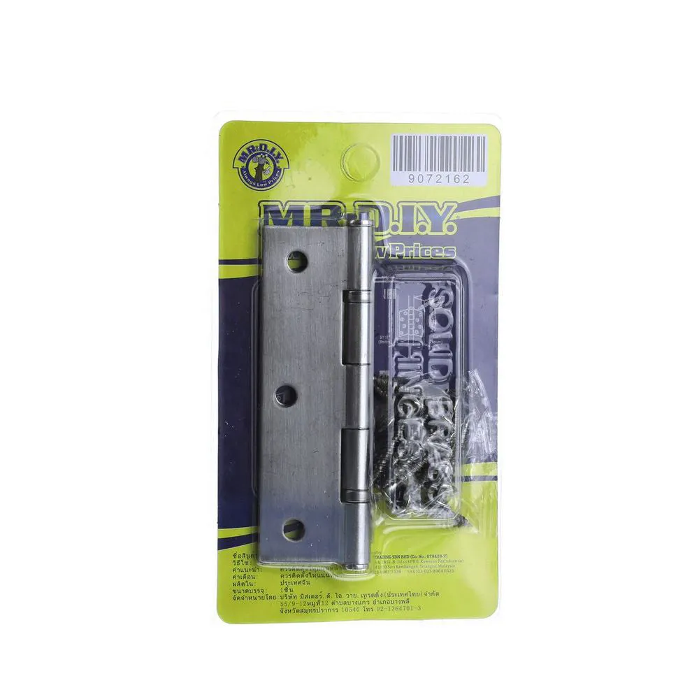 (MR.DIY) Stainless Steel Door Hinges (3.5")