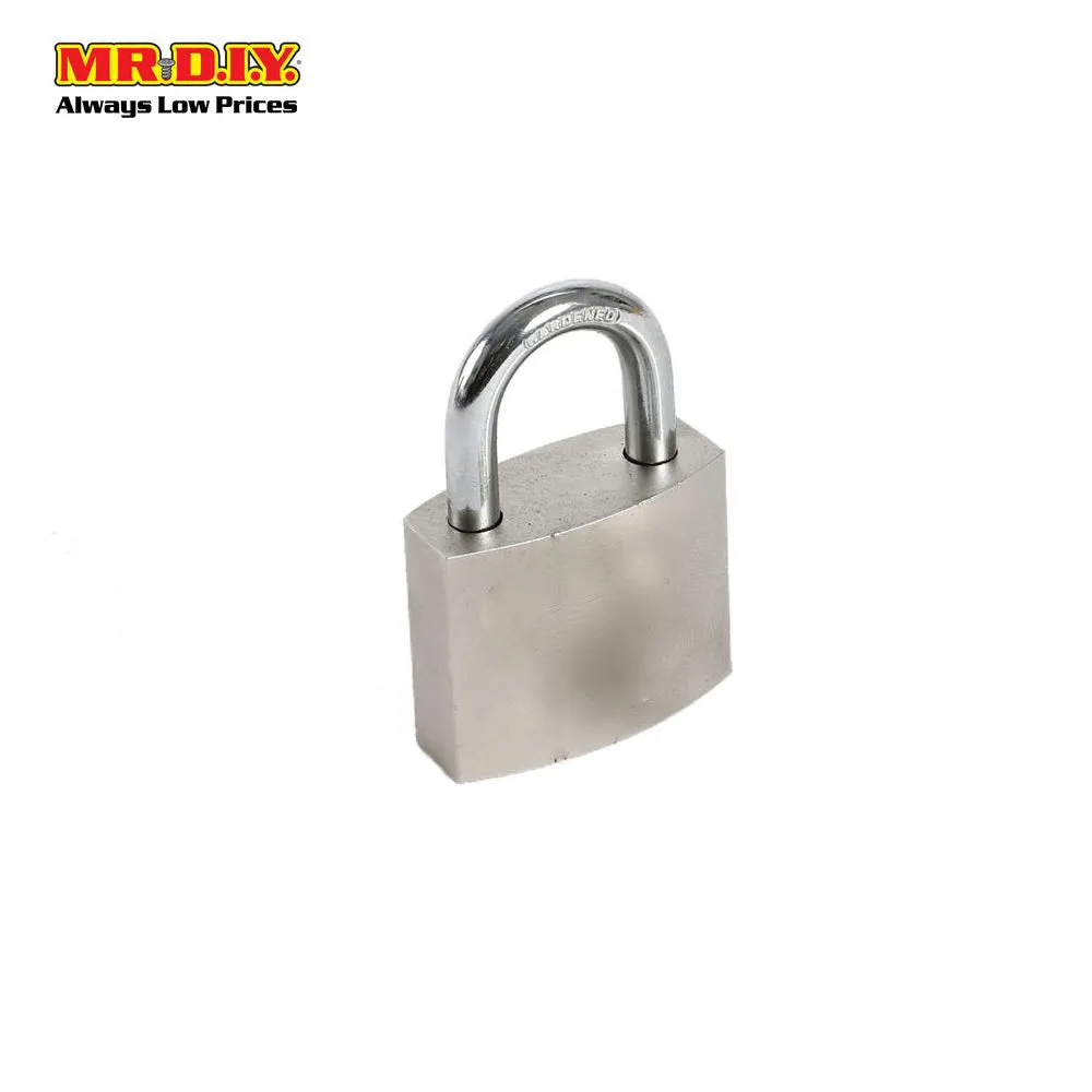 (MR.DIY) Stainless Steel Heavy-Duty Security Padlock Double Lock (50mm) (5pcs)