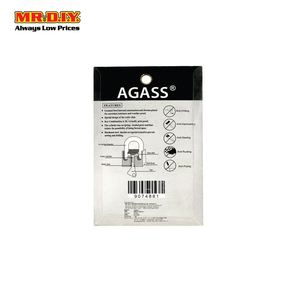 (MR.DIY)  Stainless-Steel Padlock (40mm)