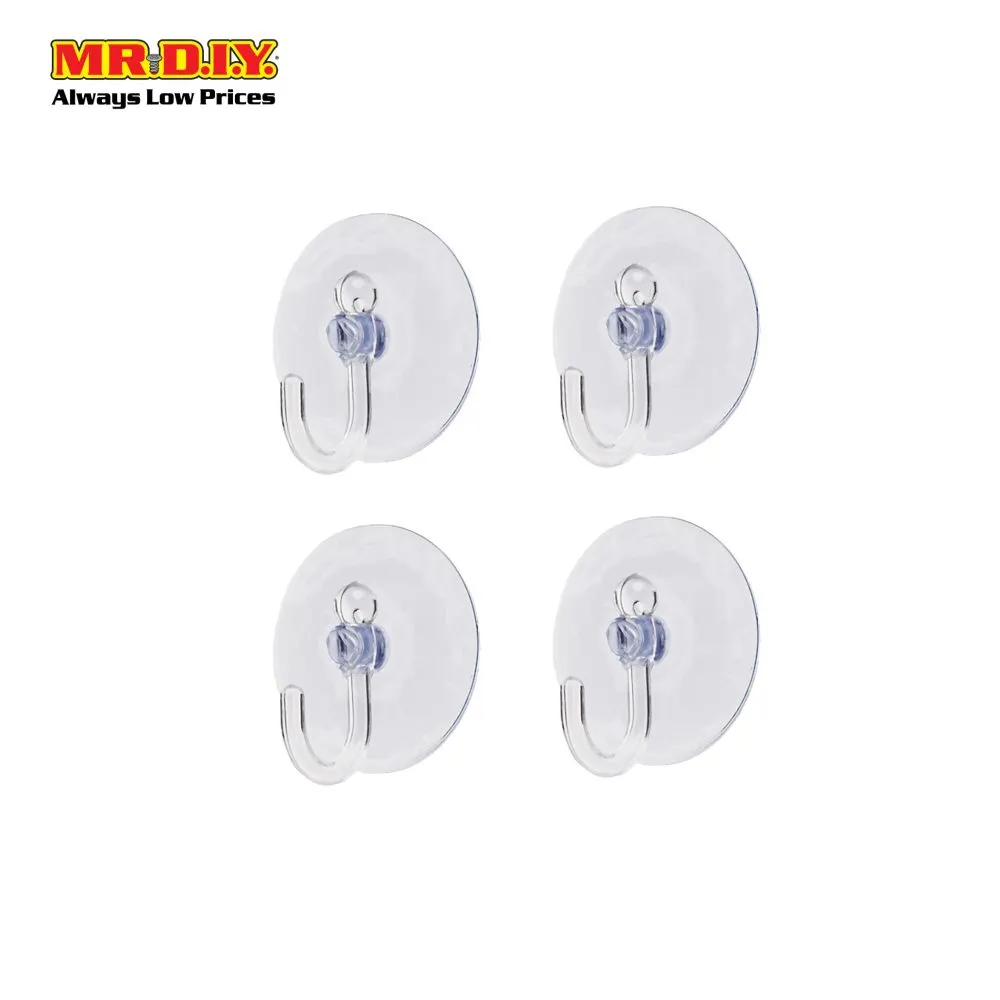 (MR.DIY) Suction Hooks (19 x 14 x 3cm)