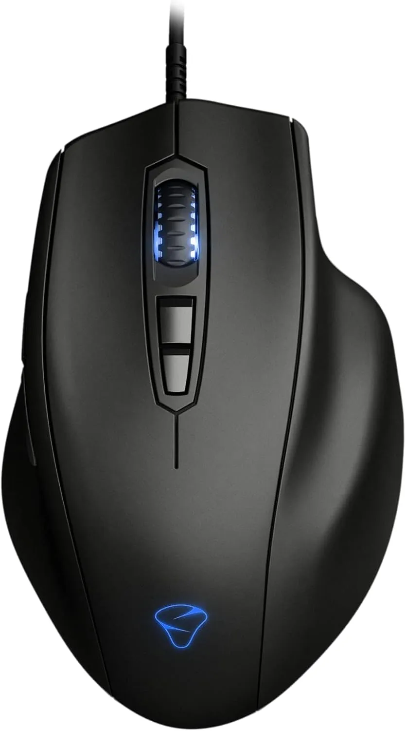 NAOS PRO Wired Gaming Mouse, 19K DPI Optical Sensor with 400 IPS, Kailh 80M Click Durability Micro-switches, 1K HZ Polling Rate, 7 Programmable Buttons, On-Board Memory for PC and MAC