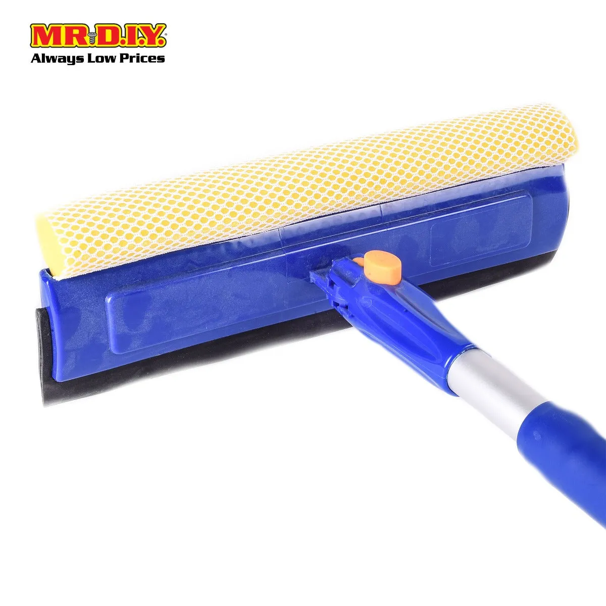 NECO Adjustable Window Squeegee Cleaner Wiper With Sponge