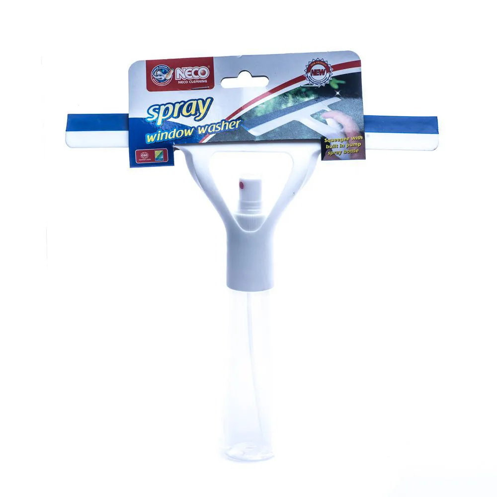 NECO Squeegee Window Cleaner Wiper With Spray