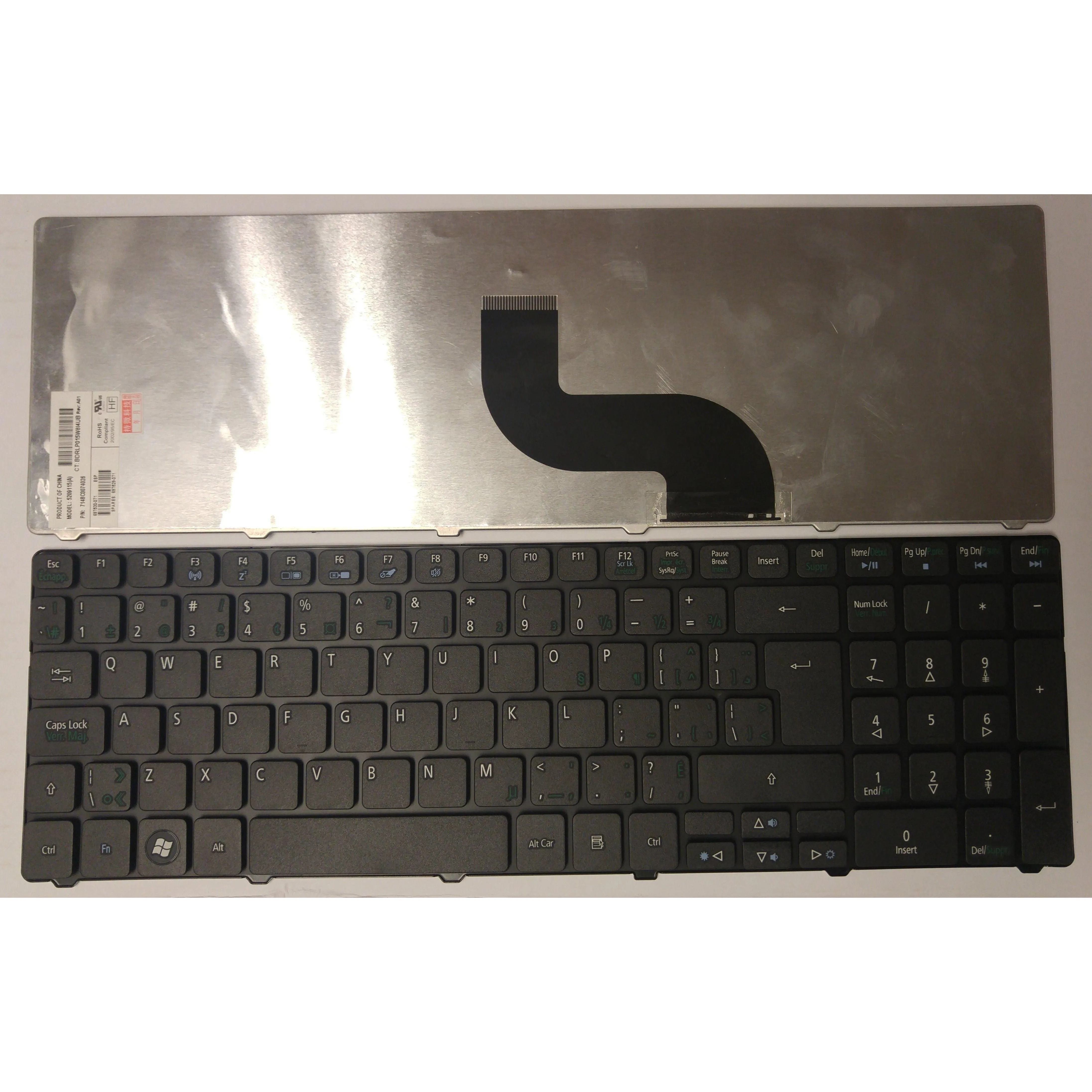 New Acer Aspire 7739 7739G 7739Z 7739ZG Canadian Bilingual Keyboard PK130C93A18