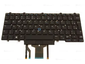 New Brazil Dell OEM Latitude 5490 7490 5495 Laptop Backlit Keyboard Dual Point 8NC1K
