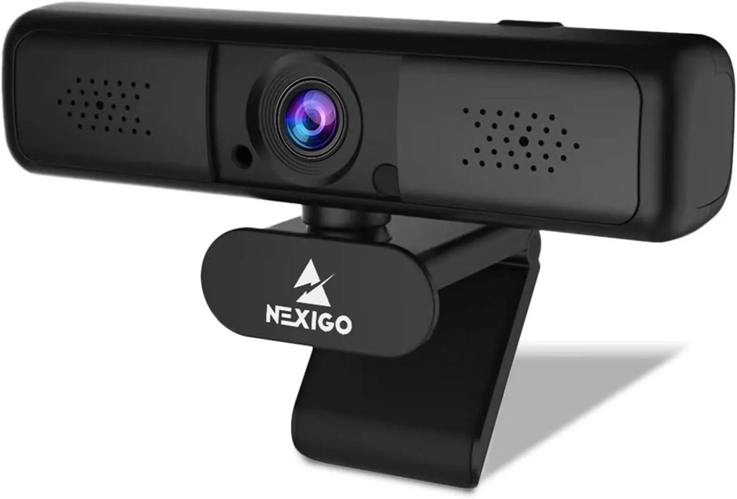 NexiGo N650 2K QHD Webcam with 3X Digital Zoom and Privacy Cover, USB Streaming Web Camera, 80 Degree Widescreen for Online Class Zoom Meeting Skype Teams, PC Mac Laptop Desktop (Renewed)