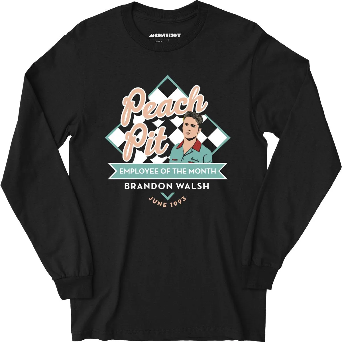 Peach Pit Employee of The Month - 90210 - Long Sleeve T-Shirt