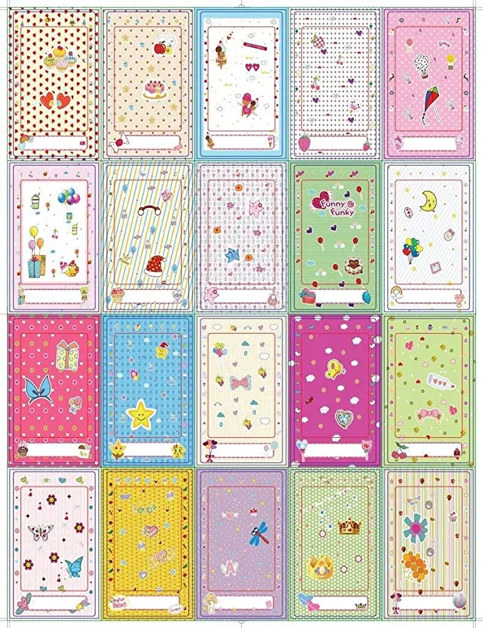Photo Border Stickers For 2x3 Zink Paper Projects - Pack of 100
